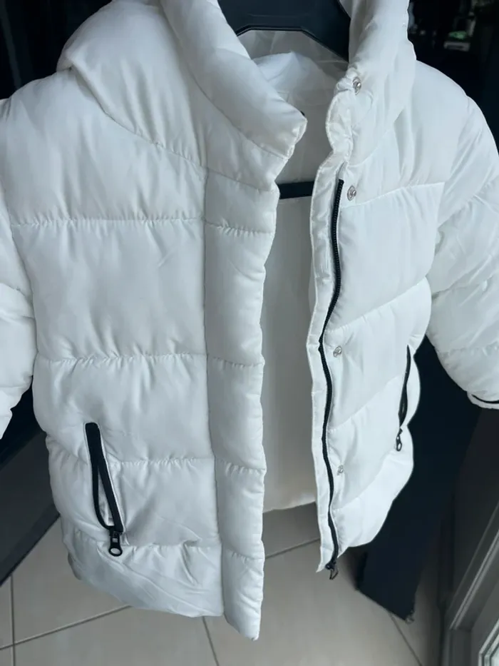 Doudoune blanche Mango 3-4 ans - photo numéro 4