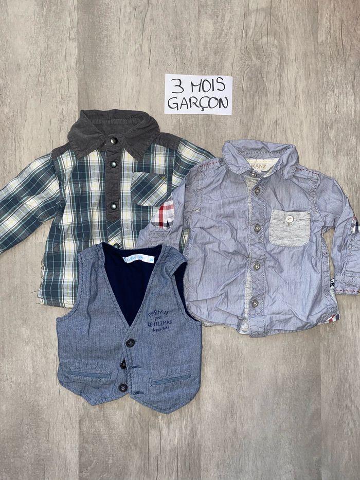 Lot chemise avec blazer