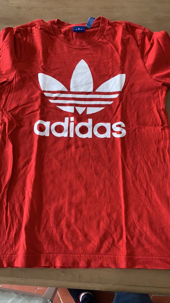 T shirt Manches courte - Taille S - Adidas