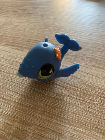Figurine baleine pet shop