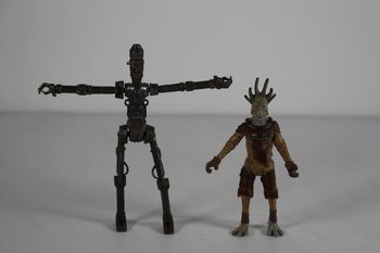 Star Wars Figurine IG86 Assassin Droid et Clegg Holdfast