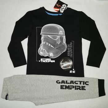pyjama star wars disney noir et gris dark vador