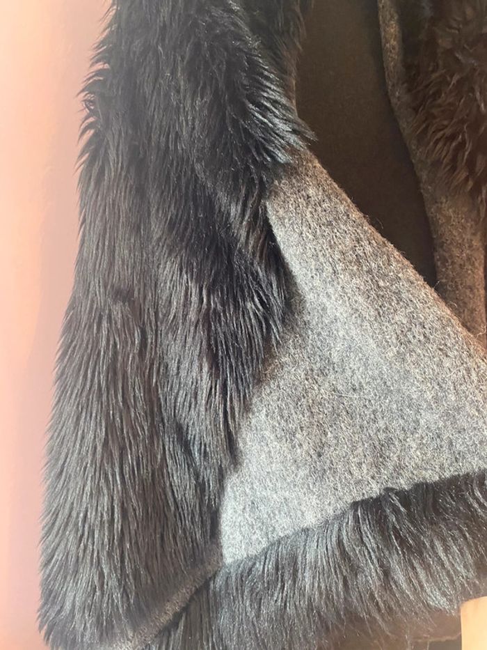 Veste à fourrure sans manche - photo numéro 2