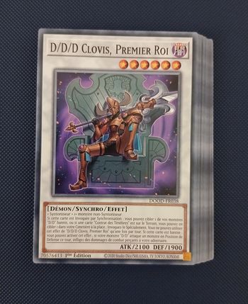 Yu-Gi-Oh ! Lot cartes D/D/D - Le Désastre des Dimensions (DOOD) 1ère édition FR