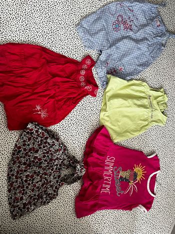 Lot été fille 9-12mois
