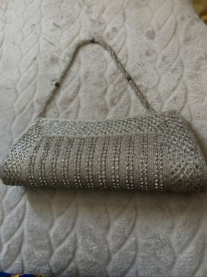 Pochette femmes strass vintage - photo numéro 2
