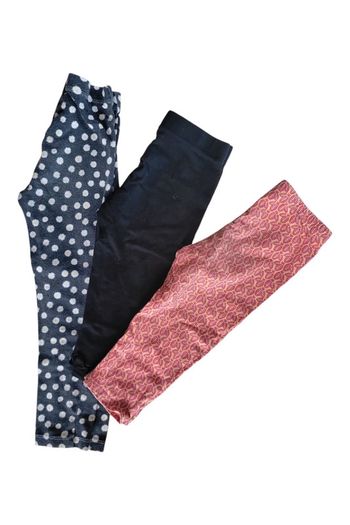 Lot de 3 leggings fille 👧 6 ans