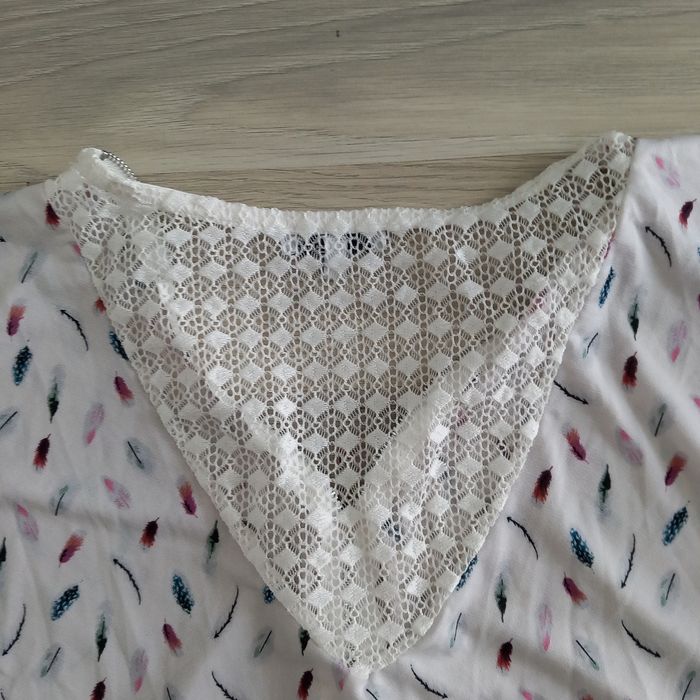 Chemisier femme imprimé à manches courtes La Halle taille S - photo numéro 7