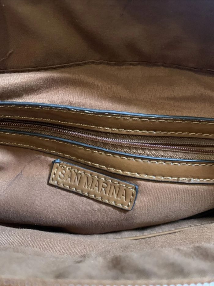 Sac À Main Aspect Brillant San Marina 30x34x15 cm Hors Anses - photo numéro 6