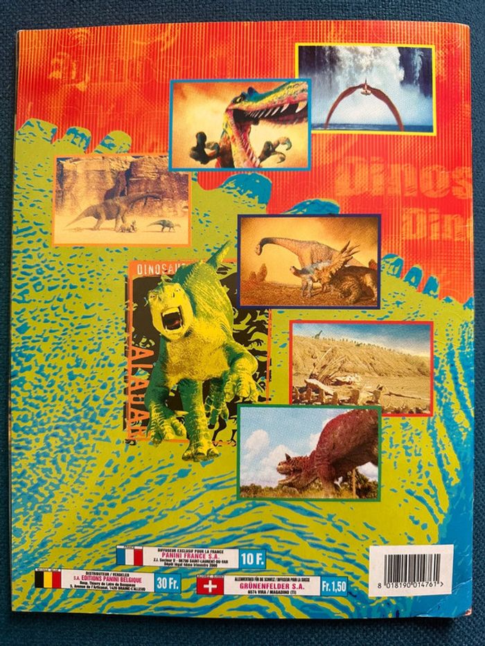 Album Panini complet Disney Dinosaures + poster autocollants stickers vintage collection - photo numéro 2