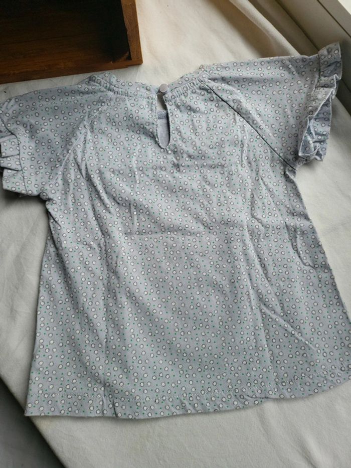 T-shirt qualité volants 18 mois - photo numéro 5