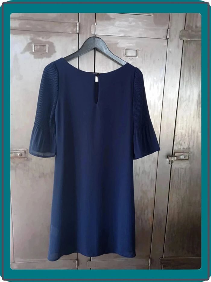 Robe bleue La Fée Maraboutée taille 34 neuve - photo numéro 2