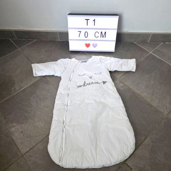 Gigoteuse turbulette T1 70 cm