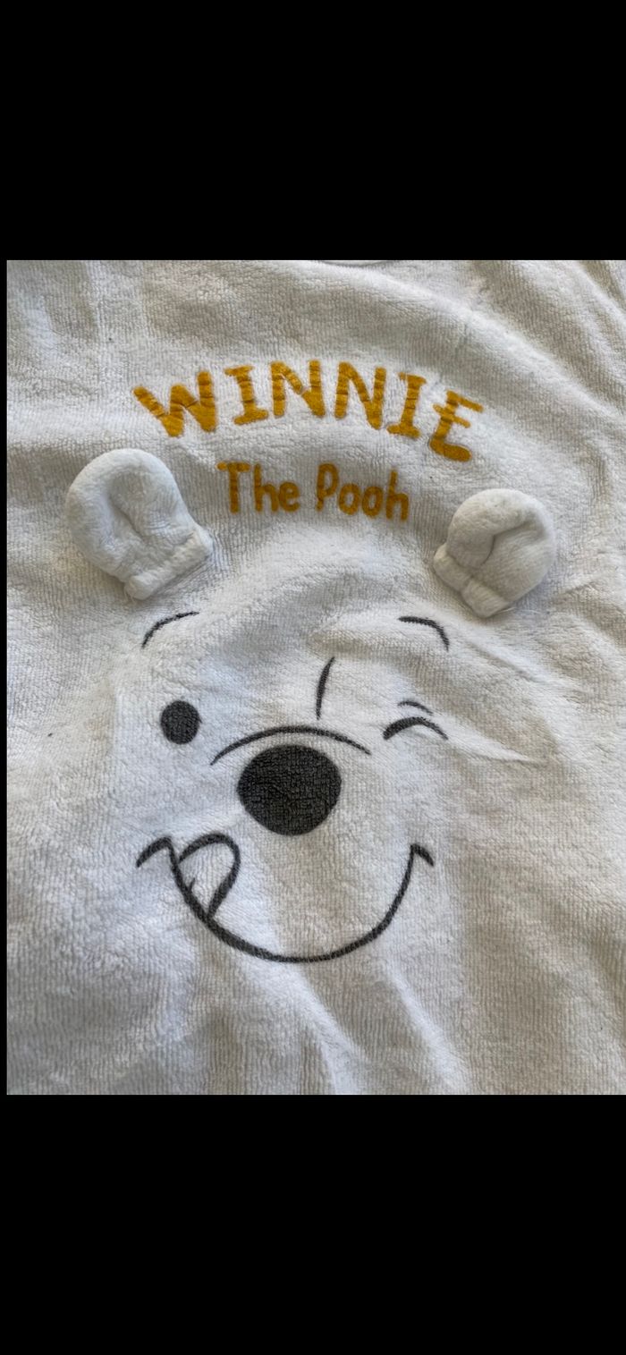 Pyjama velours Winnie l'Ourson 3 mois - photo numéro 5