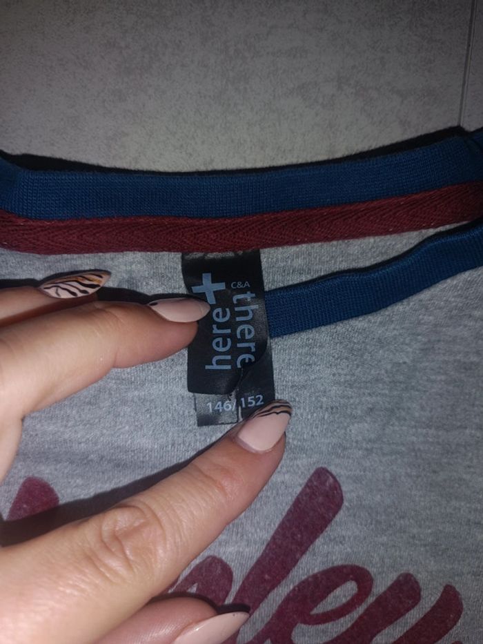 Tee shirt manches longues taille 146/152 cms - photo numéro 3