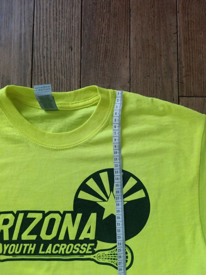 T-shirt manches courtes official Arizona youth lacrosse state university M - photo numéro 8
