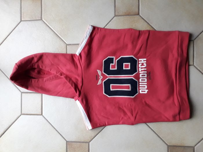Sweat a capuche sans manches 7 ans Harry Potter
