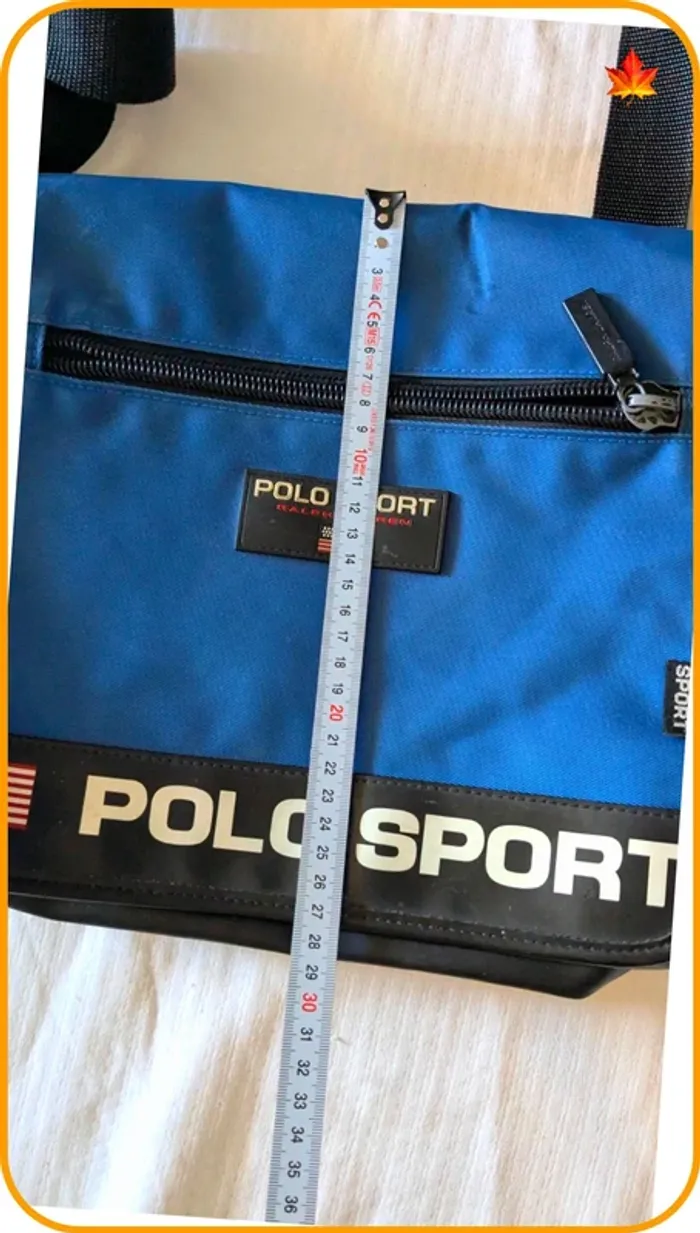 Sacoche à bandoulière Polo Ralph Lauren Vintage - photo numéro 9