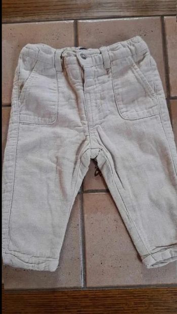 Pantalon doublé Kiabi 12 mois