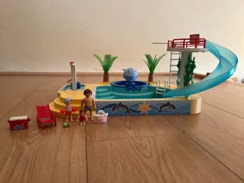 Playmobil, piscine