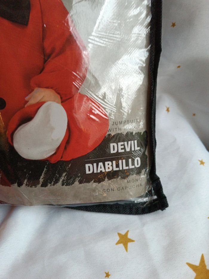Déguisement costume bébé baby babies enfant diablo diablotin diable devil diablillo fiesta 6 12 9 - photo numéro 3