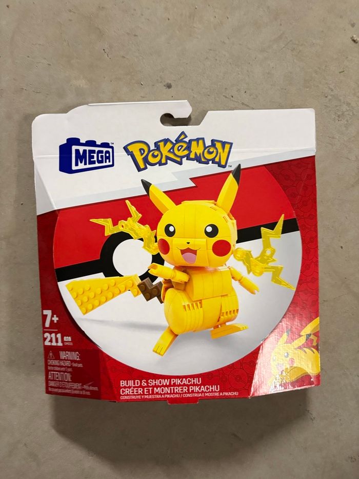 Pokémon pikachu à construire