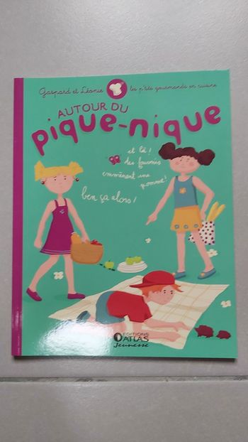 Livre de recette Autour du pique-nique Gaspard et Léonie
