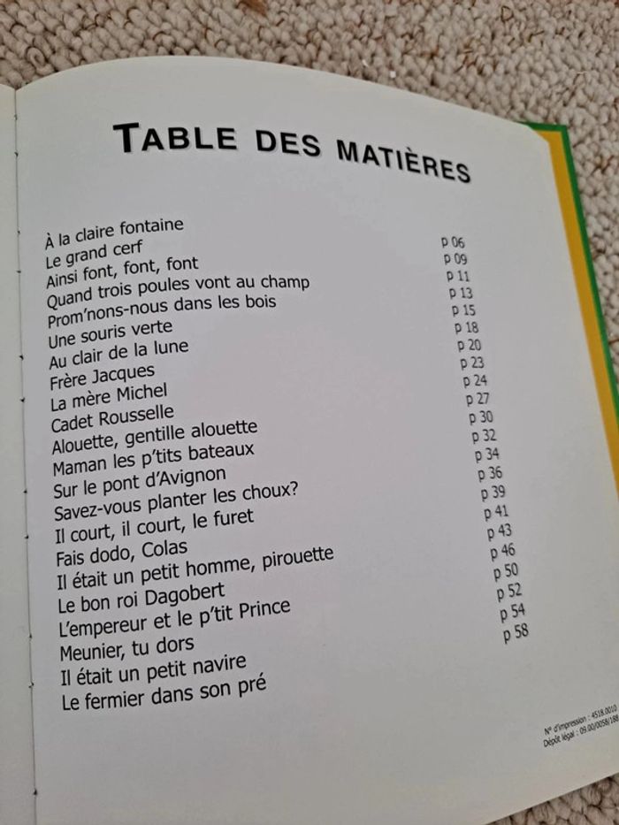 Livre chansons - photo numéro 2