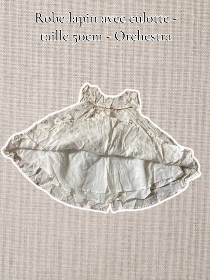 Robe lapin avec culotte - taille 50 - Orchestra - photo numéro 2