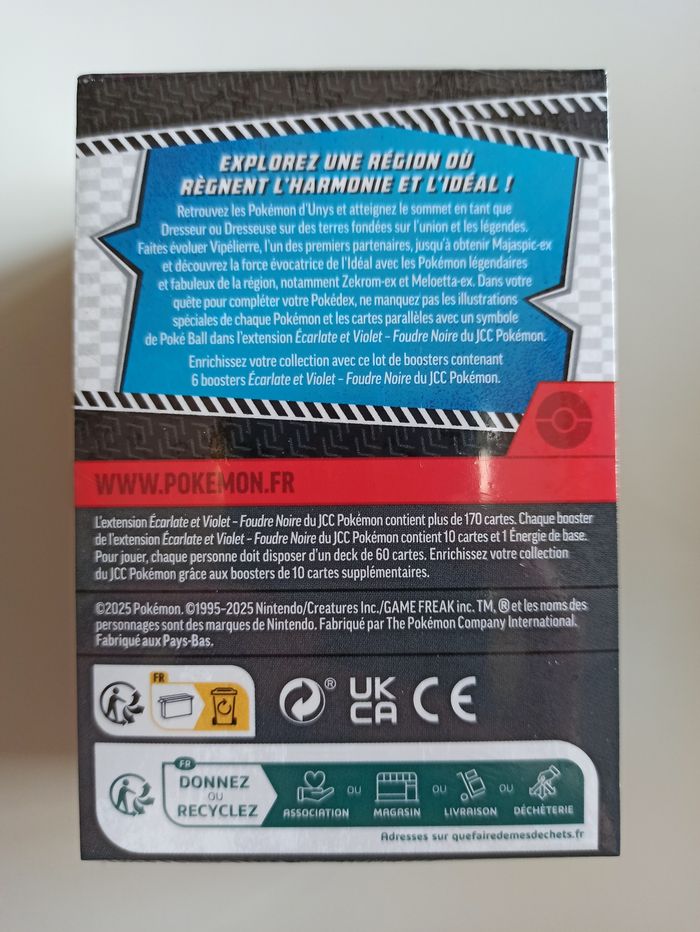 Bundle Pokemon Flamme Blanche & Foudre Noire - Neuf et Scellé - photo numéro 8