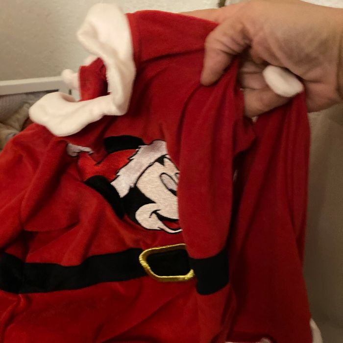 2 pyjamas rouge de noël - photo numéro 3