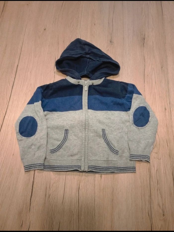 Gilet zippé 18/24 mois