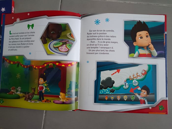 Lot de livres de Noël : Bluey, Pat' Patrouille Paw Patrol, Monsieur Loup,  La Petite fille - photo numéro 9