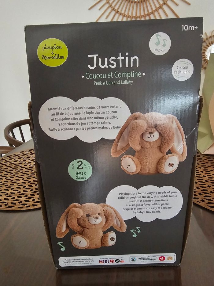 JUSTIN - Peluche musicale - photo numéro 3