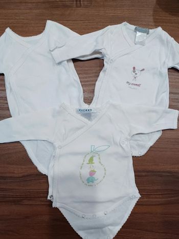 Lot 3 bodies ML 1 mois