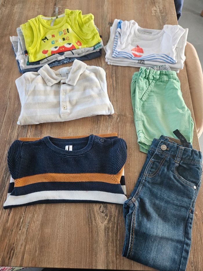 lot vêtements garçon 18 Mois - 24 Mois