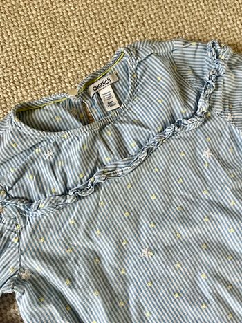 Blouse bleue ciel Okaidi 🩵