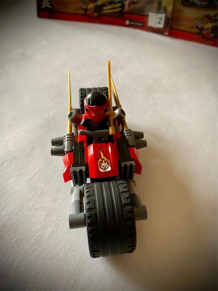 LEGO Ninjago 70600 - La Poursuite en Moto des Ninja - Très Bon état - Complet avec notice - photo numéro 8
