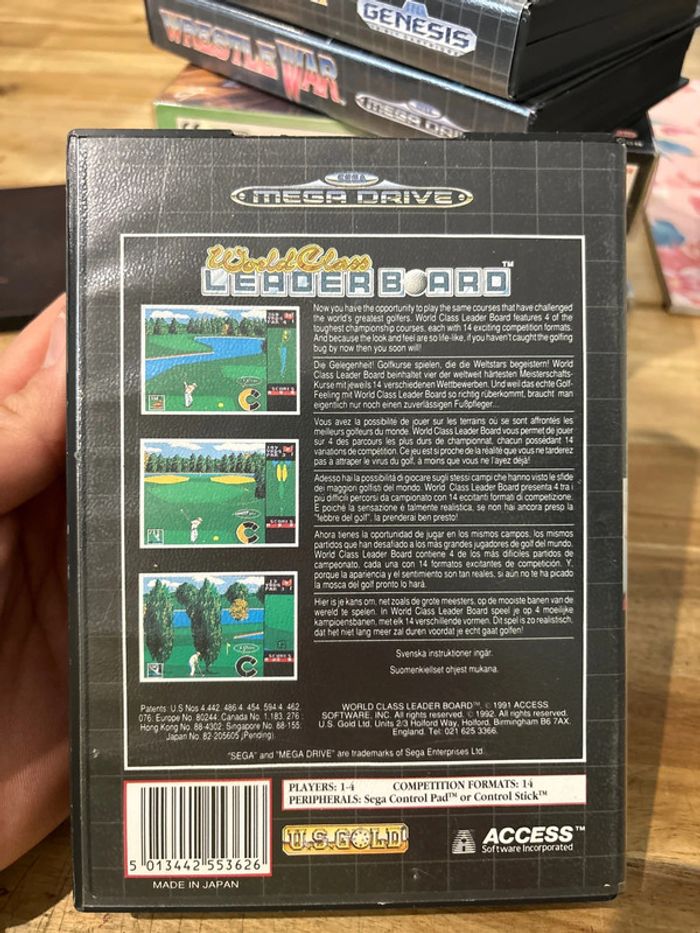 World Class Leader Board - SEGA Megadrive - photo numéro 2