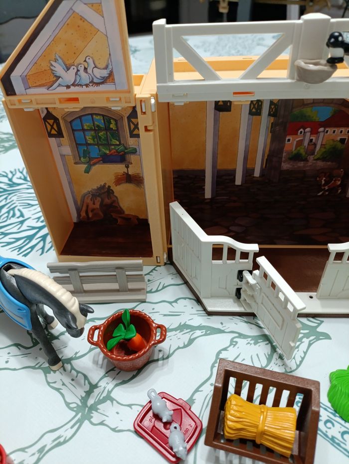Écurie playmobil transportable - photo numéro 3