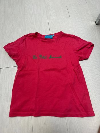 T-shirt rose, fuchsia, Little, Marcel, 10 ans, neuf