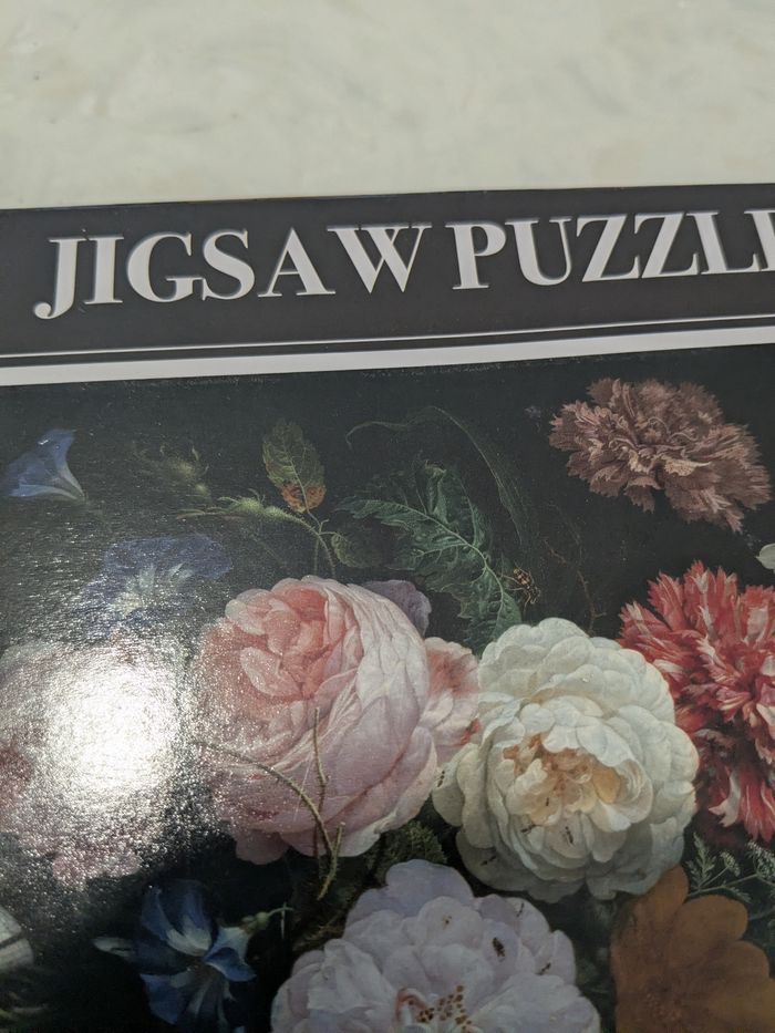 Magnifique puzzle nature morte bouquet de fleurs jigsaw. À partir de 7 ans. - photo numéro 5