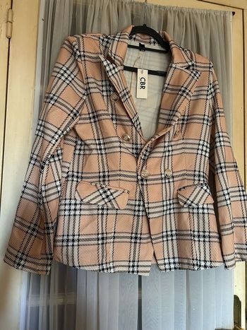 Veste légère croisée neuve avec étiquette