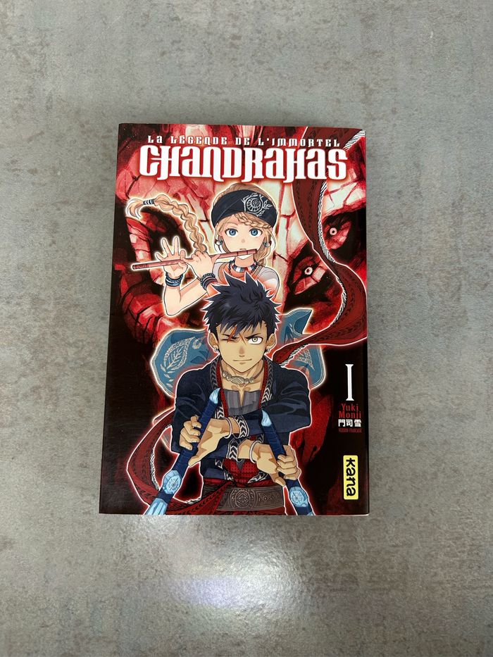 Manga la légende de l’immortel Chandrahas