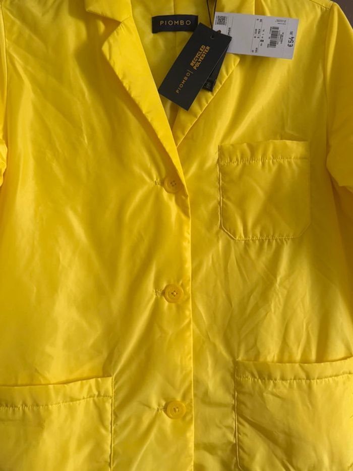 Blazer jaune Piombo neuf - photo numéro 3