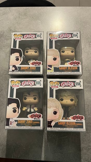 Pop le de 4 Grease Danny et Sandy