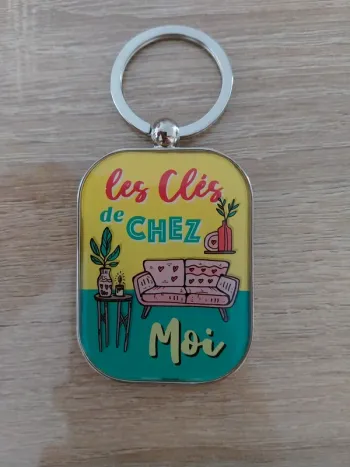 Portes-clefs Les clefs de chez moi