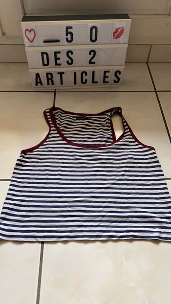 Débardeur court Bershka taille xs