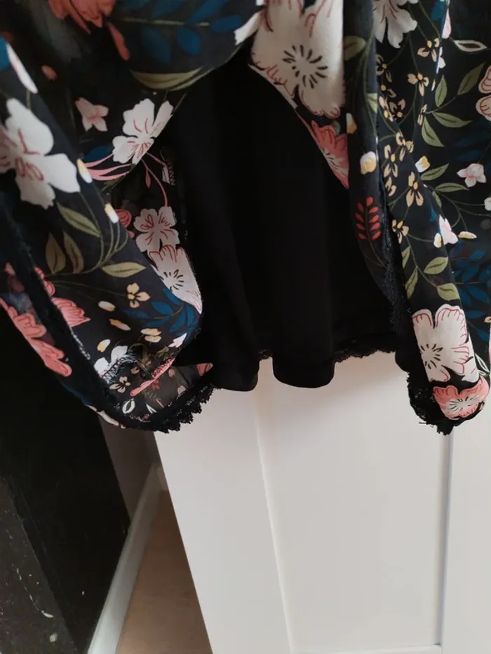 Robe longue motifs floraux - photo numéro 3