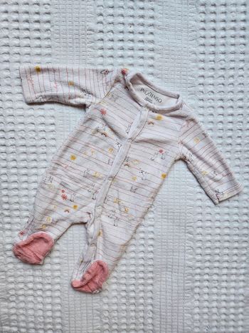 Pyjama velours 1 mois